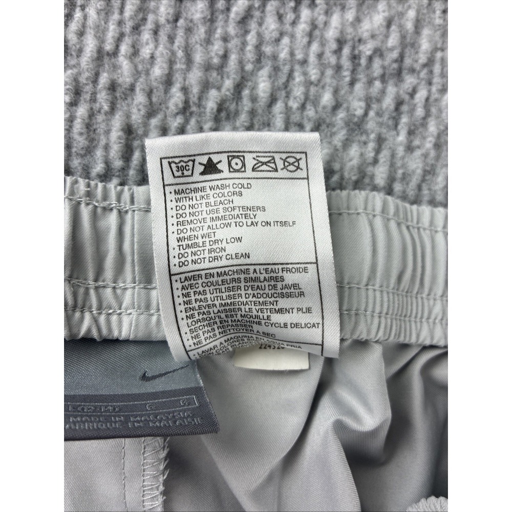 Vintage Nike Track Pants Women's Ankle Length Large Gray/Red/White - Picture 4 of 7